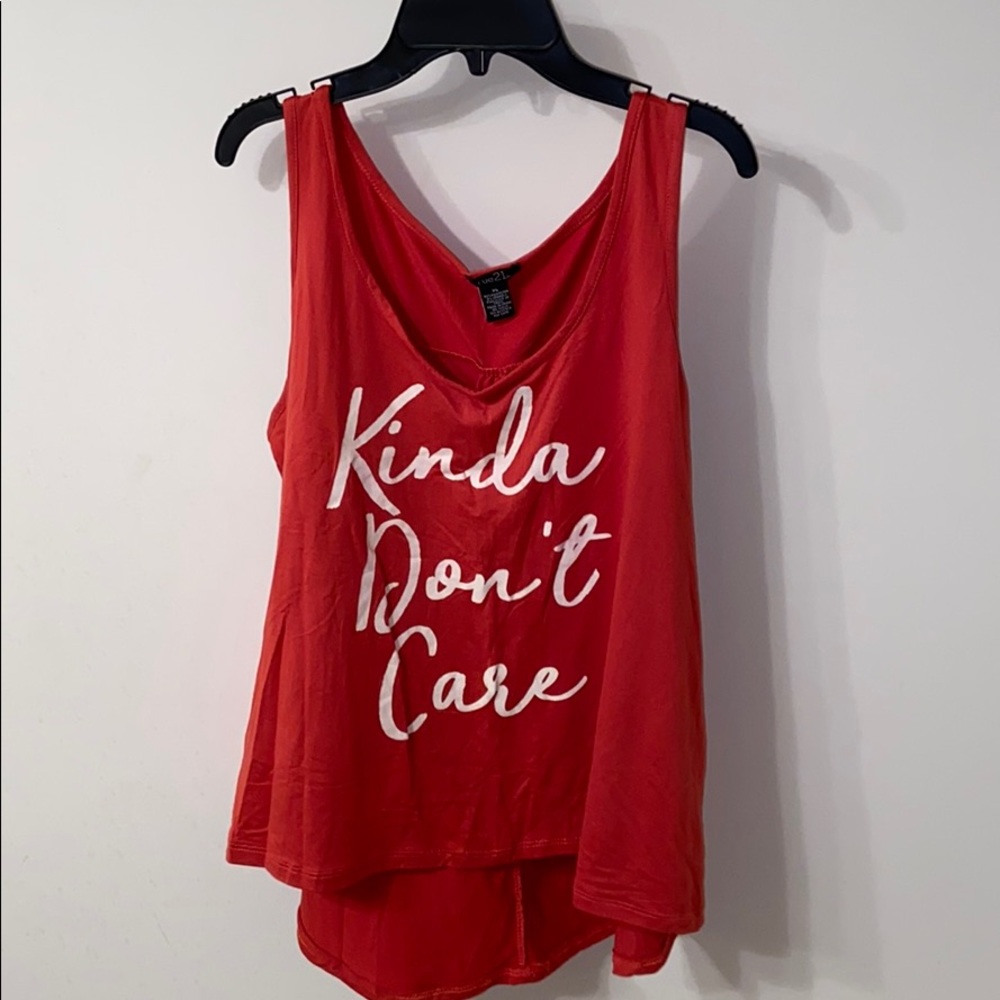 Rue21 High-Low Tank Top - Picture 2 of 4
